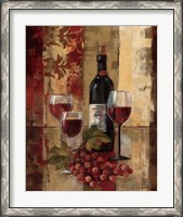 Framed Graffiti and Wine II