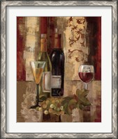 Framed Graffiti and Wine III