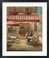 Paris Cafe II Framed Print