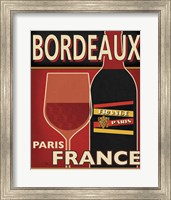 Framed Bordeaux