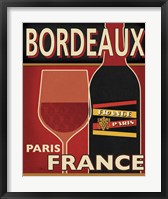 Framed Bordeaux