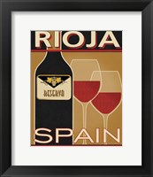 Framed 'Rioja' border=