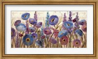 Framed Lupines and Poppies