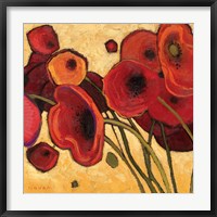 Framed Poppies Wildly I