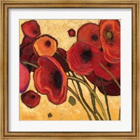 Framed Poppies Wildly I