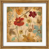 Framed Antique Embroidery II Crop