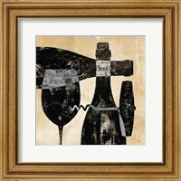 Framed Wine Selection I