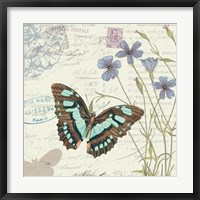 Framed Papillon Tales I