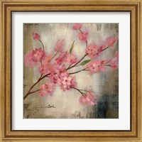 Framed 'Cherry Blossom I' border=