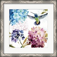 Framed 'Spring Nectar Square III' border=