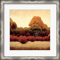 Framed 'Autumn Forest I' border=