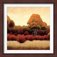 Framed 'Autumn Forest I' border=