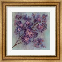 Framed Twilight Cherry Blossoms I