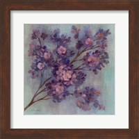 Framed Twilight Cherry Blossoms I