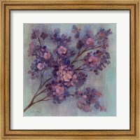 Framed Twilight Cherry Blossoms I