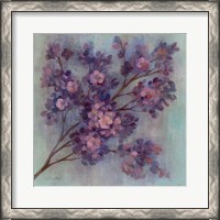 Framed Twilight Cherry Blossoms I