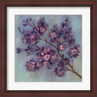 Framed Twilight Cherry Blossoms II