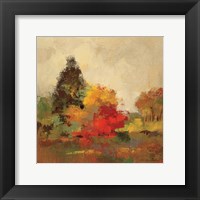 Framed 'Fall Forest I' border=