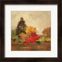 Framed 'Fall Forest I' border=