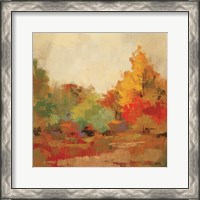 Framed 'Fall Forest II' border=