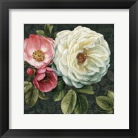 Framed Floral Damask II