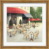 Framed Cafe du Matin II