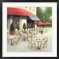 Framed Cafe du Matin II