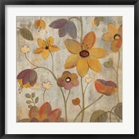 Floral Song III Framed Print