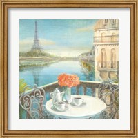 Framed Morning on the Seine