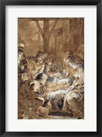 Framed Adoration of the Shepherds