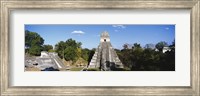 Framed Tikal, Guatemala, Central America