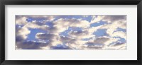 Framed Low angle view of clouds