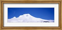 Framed Snowcapped mountains, Mt Hood, Oregon, USA