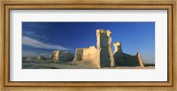 Framed Monument Rocks, Gove County, Kansas