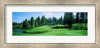 Framed Golf course, Edgewood Tahoe Golf Course, Stateline, Douglas County, Nevada, USA