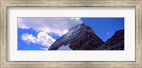 Framed Low angle view of a mountain peak, Mt Matterhorn, Zermatt, Valais Canton, Switzerland