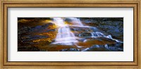 Framed Waterfall, Wentworth Falls, Weeping Rock, New South Wales, Australia