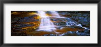 Framed Waterfall, Wentworth Falls, Weeping Rock, New South Wales, Australia