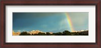 Framed Rainbow over Capitol Reef National Park, Utah, USA