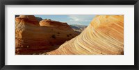 Framed Sandstone rock formations, The Wave, Coyote Buttes, Utah, USA
