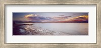 Framed Sunset over Lake Mead, Nevada, USA