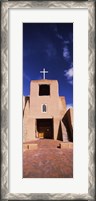 Framed Facade of a church, San Miguel Mission, Santa Fe, New Mexico, USA