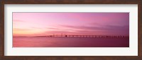 Framed Dawn, Chesapeake Bay Bridge, Maryland, USA