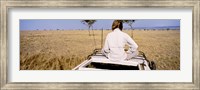 Framed Kenya, Maasai Mara, safari