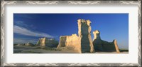 Framed Monument Rocks, Gove County, Kansas