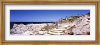 Framed Staircase on the coast, Pacific Grove, Monterey County, California, USA