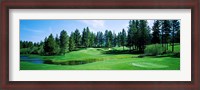 Framed Golf course, Edgewood Tahoe Golf Course, Stateline, Douglas County, Nevada, USA