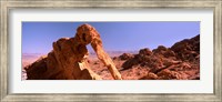 Framed Rock formations, Valley of Fire State Park, Nevada, USA