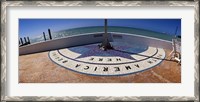 Framed North America Begins Here, Key West, Monroe County, Florida, USA