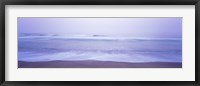 Framed Surf on the beach at dawn, Point Arena, Mendocino County, California, USA